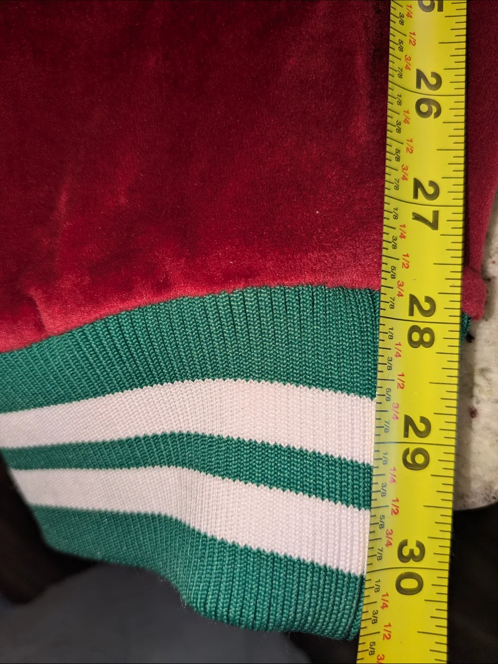 NWT Blizzard Bay XL Holiday Velour Jogger Pants Red Green Christmas Lounge Pants